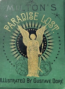 Milton's PARADISE LOST English Book Epic Poem Gustave Dore Illustrator Hardcover - Picture 1 of 22