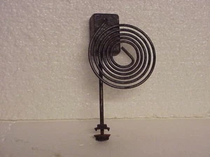 Used 5 Coil 3 ¾” Clock Coil Gong On A 6 1/8” Stand parts repair M - Picture 1 of 6