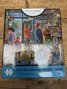 Ye Olde Hardware Shoppe 1000 Pc Jigsaw By Steve Crisp, done once, complete, VGC - Picture 1 of 4