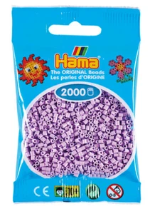2 000 Beads Mini (Small Beads Ø2 , 5 MM) Lilac Pastel - Picture 1 of 1
