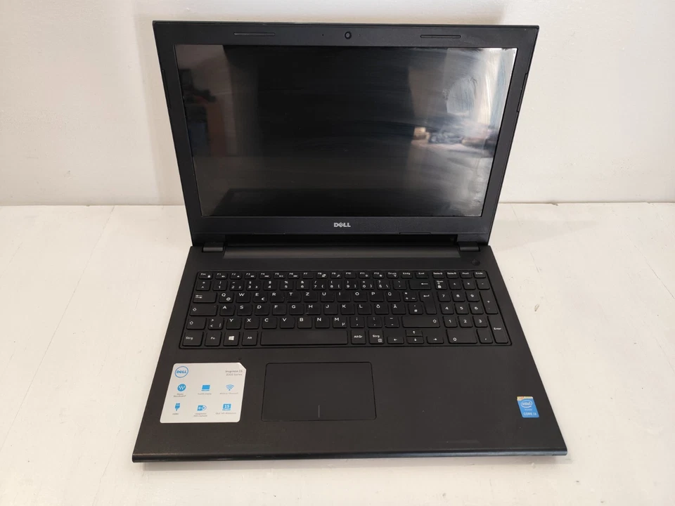 NOTEBOOK DELL INSPIRON 3542 INTEL CORE I3-4005U 4GB RAM 500GB HD WIN10 WEBCAM - Immagine 1 di 4