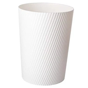 Small Trash Can Wastebasket Garbage Can Container Bins for 1 Pack White - Picture 1 of 8