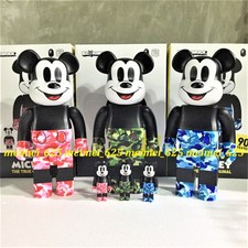 Bearbrick Medicom 2019 Disney x Bathing Bape Mickey Mouse 100% 400% Be@rbrick 