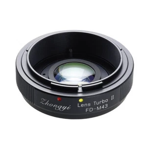Zhongyi Lens Turbo II Focal Reducer Adapter Canon FD Mount to Micro 4/3 M43 OM-D - Picture 1 of 2