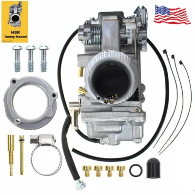 Carburador para 42 mm Harley HSR42 Evo Evolution Twin Cam TM42 Carb Foto 1 de 4