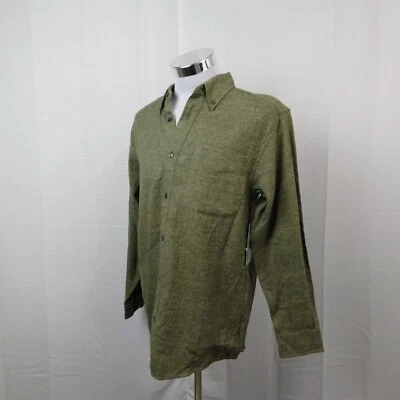 De colección Nuevo de Lote Antiguo KnightsBridge Manga Larga Brezo Cuadros Abotonados Oliva, Pequeño #4362 Foto 1 de 4