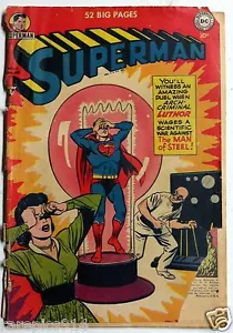 Superman #68 Die sechs Elemente des Verbrechens DC Comics Februar 1951 - Bild 1 von 3