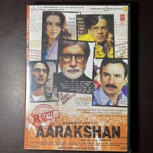 Aarakshan India vs India (DVD) Bollywood Movie Indian Hindi Film - New - Picture 1 of 4