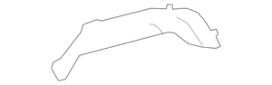 Mercedes Benz Genuine G63 AMG G550 2019-2023 Left Outer Wheelhouse 4636108701 - Picture 1 of 3