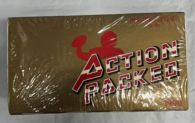 1990 Action Packed Football Rookie Update Series Factory Sealed Box - Image 1 of 4
