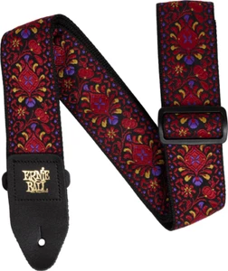 COURROIE GUITARE ERNIE BALL 5369 JACQUARD - Crimson Royal Bloom - Picture 1 of 1