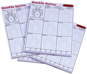 Beetle Drive Score Pads para juego Beetle x 4 almohadillas - Imagen 1 de 1