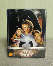 Star Wars Episode III: Revenge of the Sith - Zavvi Exclusive 4K Ultra HD  Steelbook (3 Disc Edition includes Blu-ray) Blu-ray - Zavvi UK