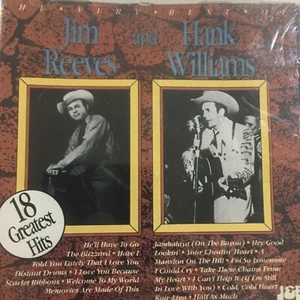 Jim Reeves and Hank Williams Greatest Hits CD JB431CD - Picture 1 of 6
