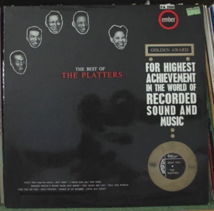 THE PLATTERS THE BEST OF UK PRESS LP EMBER RECORDS 1965 - Bild 1 von 1
