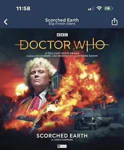 Doctor Who Monthly #264: Scorched Earth (BigFinish Audio CD) - Picture 1 of 1