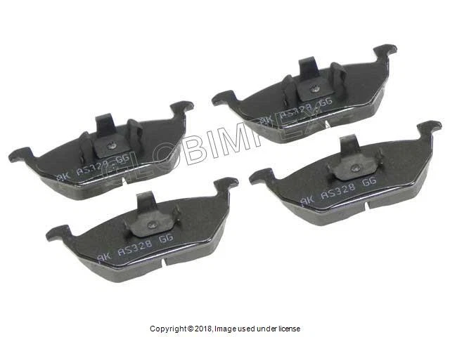 VOLKSWAGEN JETTA (2011-2015) Brake Pad Set FRONT AKEBONO EURO + 1 YEAR WARRANTY - Image 1 of 1