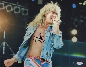 FLASH SALE! Joe Elliott DEF LEPPARD Signed Autographed 11x14 Photo JSA WITNESSED - Picture 1 of 2