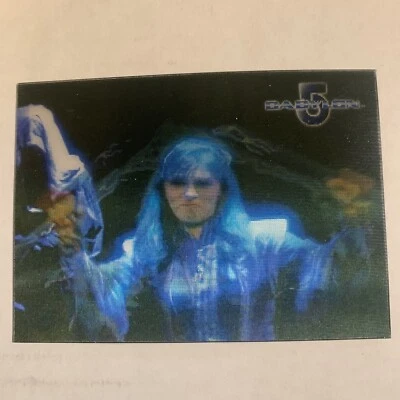 Complete Babylon 5 Chase Insert Lenticular W3 Delenn Women of B5 Card - Image 1 of 2