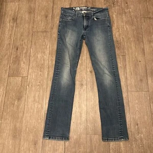 Pantalones de mezclilla Quiksilver para hombre 29 azules calce regular ajustado - Imagen 1 de 8