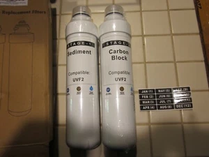 2 Stage Water Cooler Filter Replacement Kit - for Models with "UVF2" - 1500 G... - Picture 1 of 5
