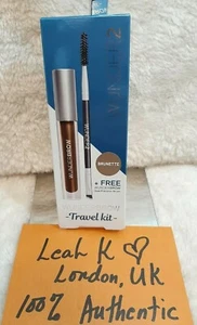 Wunder2 WunderBunder Gel para cejas en morena + Kit de viaje de cepillo de precisión doble - Imagen 1 de 3