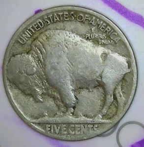 1925-D Buffalo Nickel ERROR LAMINATIONS - Picture 1 of 3