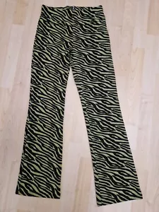 Zara Animal Print Trousers Size XS - Picture 1 of 2