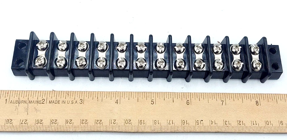 *NEW* Kulka 602 Heavy Duty 10 Position Terminal Block 602-GP-10 - Image 1 of 4