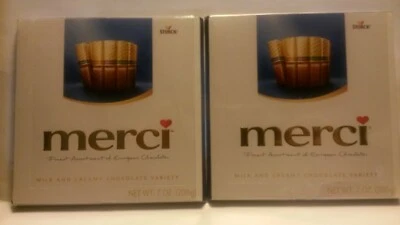 2 Merci European Milk Chocolate Variety, (2x7oz) 14 OZ TOTAL Foto 1 de 4