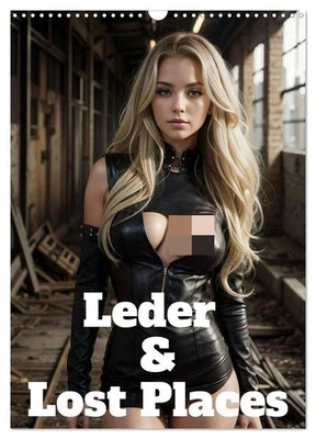 CALVENDO, CALVENDO Leder und Lost Places (Wandkalender 2026 DIN A3 hoch), CALVENDO Monatskalender A