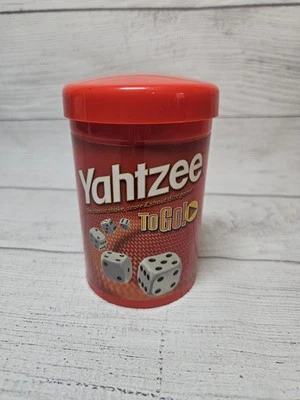 Vtg Yahtzee To Go Shake Score Travel Dice Game -2005  Hasbro - Road Trip Game - Image 1 of 4