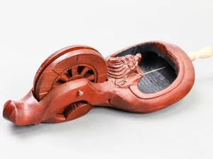 Japanischer Vintage Sumitsubo Tintentopf Tischlerei Werkzeuge 9,4" - Bild 1 von 7