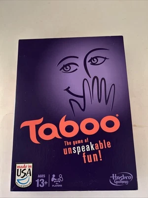 Taboo The Game of Unspeakable Fun Hasbro Gaming Social Party Edición 2013 Foto 1 de 4