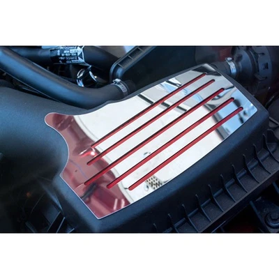 Placa de acento ACC Air Box incrustación negra para Ford Mustang GT 2015-2016-pulido Foto 1 de 4