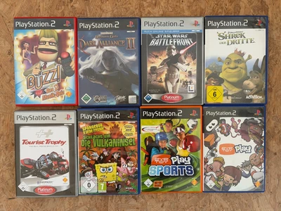 Playstation 2 PS2 Spiele Spieleauswahl ICO Battlefront Shrek Need for Speed - Bild 1 von 2