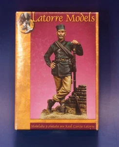 Kit Figura Metal Original -Modelos Latorre 54mm (54/08)-Brigada Rifle RARO - Imagen 1 de 1