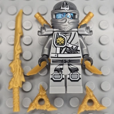 Lego Ninjago Minifigure NJO0111 Zane Jungle Robe Tournament of Elements - Image 1 of 4