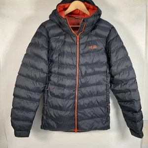 RAB NEBULA PRO MENS BLACK JACKET SIZE UK MEDIUM USED RRP £200 - Picture 1 of 5