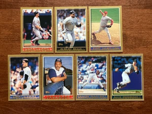 1998 Topps, Seven-card stars Lot (McGwire, Rodriguez, Schilling), NM - Picture 1 of 9
