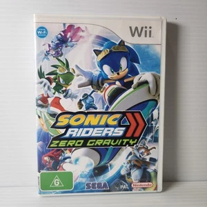 Sonic Riders Zero Gravity Nintendo Wii PAL Sega Complete With Manual - Picture 1 of 5