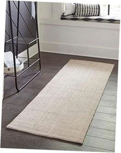  English Manor Collection Area Rug - 2' x 5'1" (Rectangular) Vanilla Bean/Ivory - Picture 1 of 7