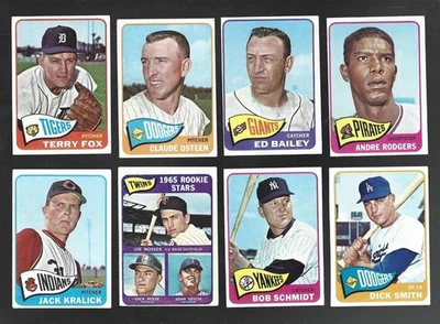Завершите свой набор 1965 Topps 430-598 EX-новый или лучше новые карты добавлены 10-14-25 - Изображение 1 из 2