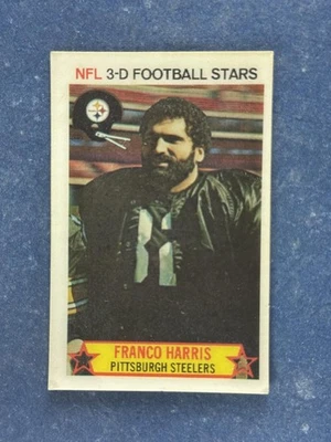 1980 Stop-N-Go #7 Franco Harris Pittsburgh Steelers EX - Image 1 of 2