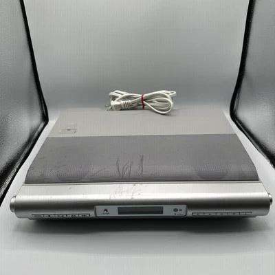 Sony ICF-CDK50 Under Cabinet CD Player Kitchen Clock Radio Tested Working - Image 1 of 4