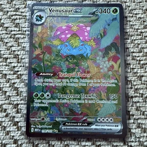 Venusaur ex Pokemon TCG 198/165 Scarlet Violet 151 Special Illustration Rare NM - Bild 1 von 7
