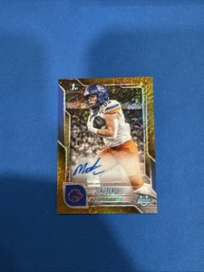 2025 Bowman Chrome Matt Lauter Gold Shimmer 1st Bowman Auto /50 - Bild 1 von 3