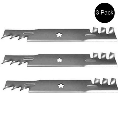 (3) Mulching Blades Fits Husqvarna 52" GT Mowers 574870801 575240701 - Image 1 of 4