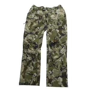 Kings Camo Pants Mens XL Green XKG Softshell Hunting Stretch Waist Pockets - Picture 1 of 10