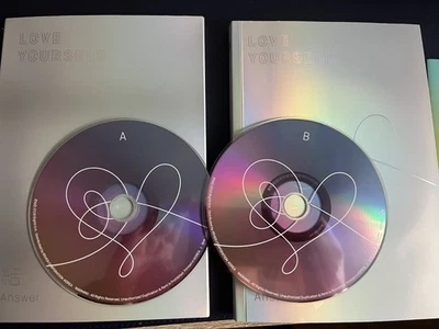 BTS Album Love Yourself mit 2 CDs Gebraucht, CDs und Begleitheft in Ordnung. Ka - Bild 1 von 4